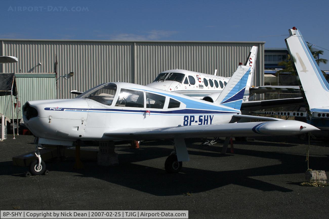 8P-SHY, Piper PA-28R-200 Cherokee Arrow C/N Not found 8P-SHY, .