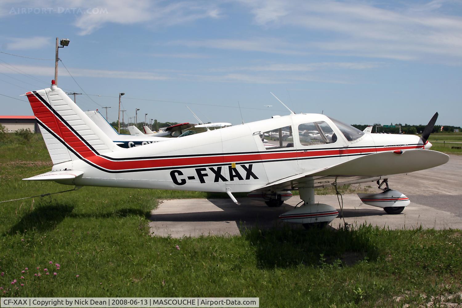 CF-XAX, 1968 Piper PA-28-140 C/N 28 24637, .