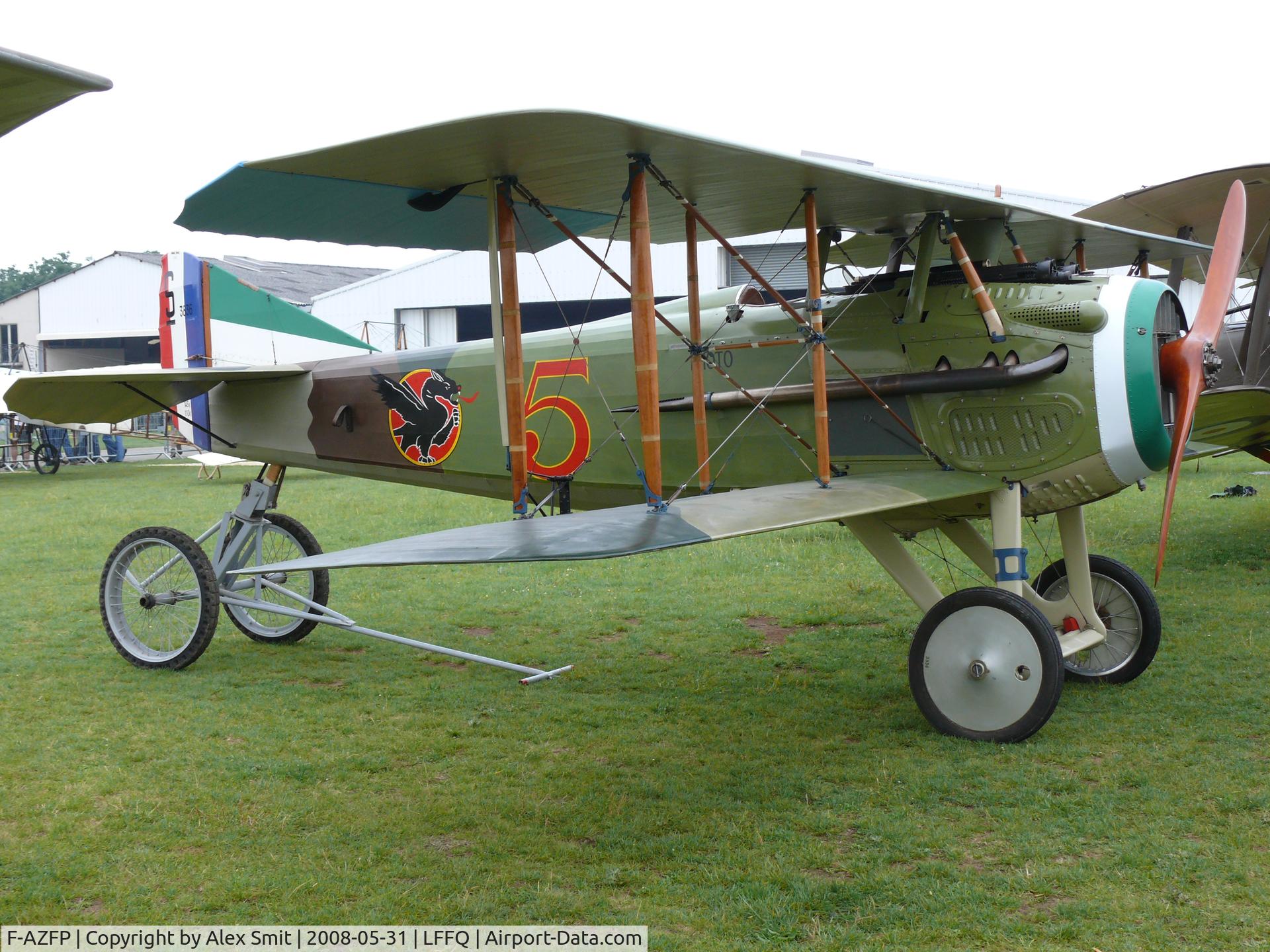 F-AZFP, SPAD S-XIII C1 C/N 4377, Spad S XIII C1 replica F-AZFP painted as French Air Force 5/S3836