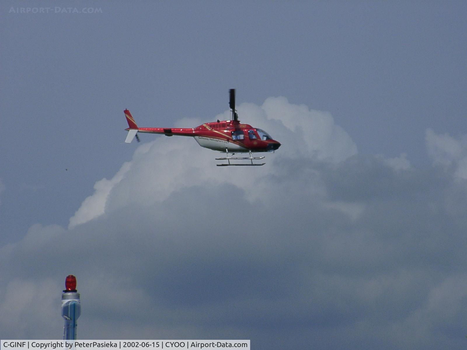 C-GINF, Bell 206B JetRanger III C/N 3294, @ Oshawa Airport, Ontario Canada