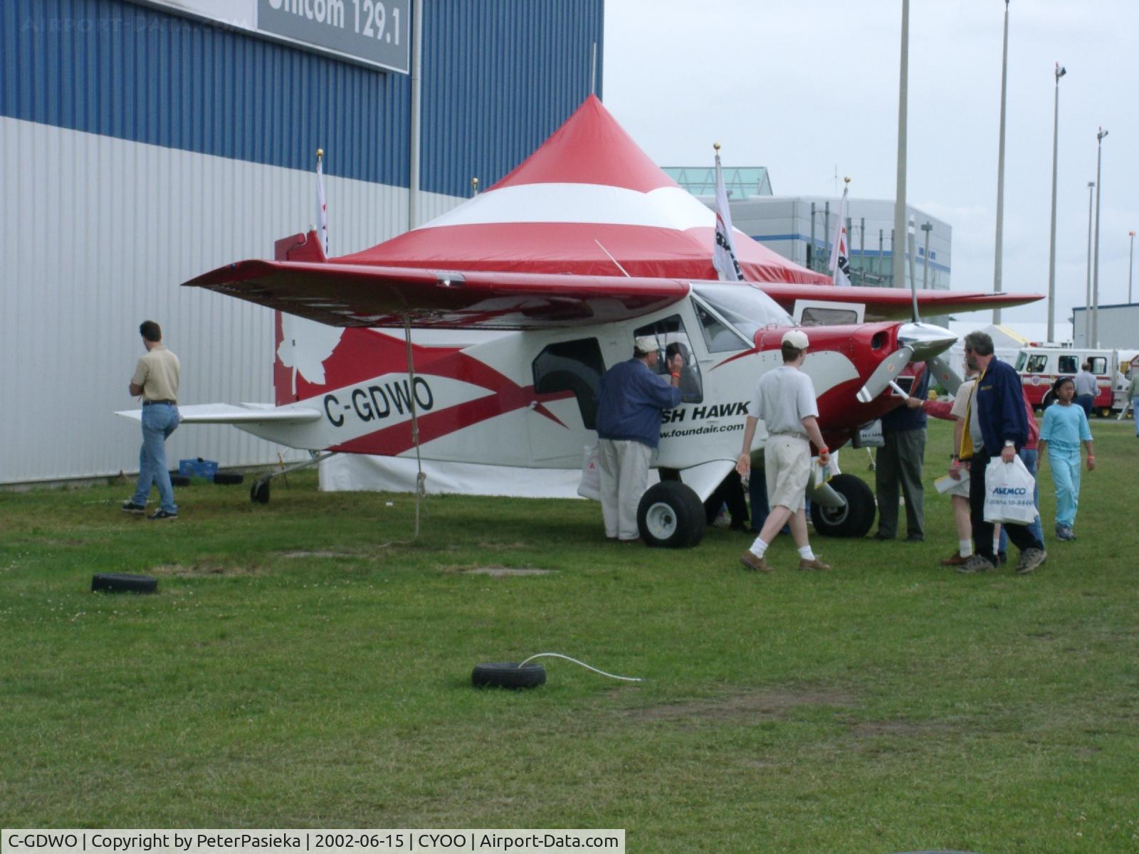 C-GDWO, 1998 Found FBA-2C1 C/N 28, @ Oshawa Airport, Ontario Canada