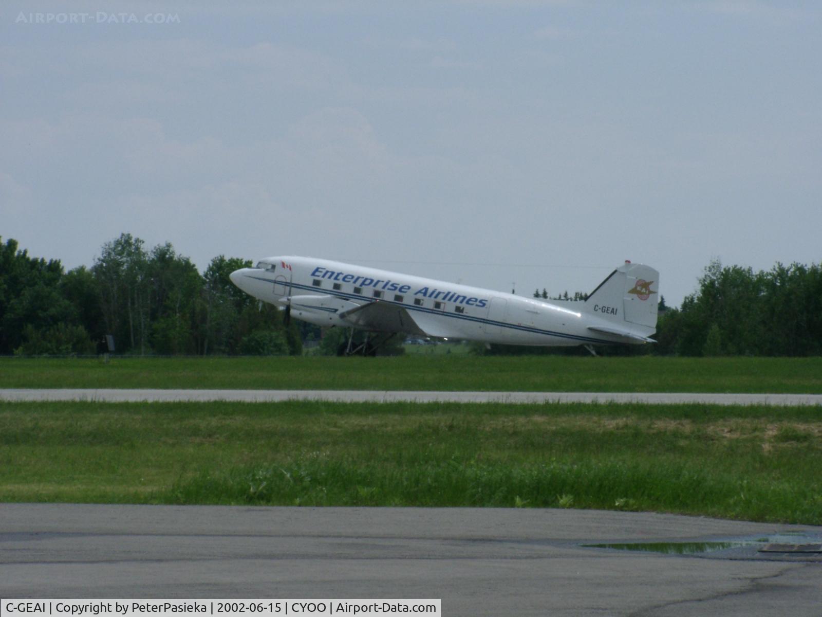 C-GEAI, 1945 Basler BT-67 (DC-3TP C/N 33053, @ Oshawa Airport, Ontario Canada
