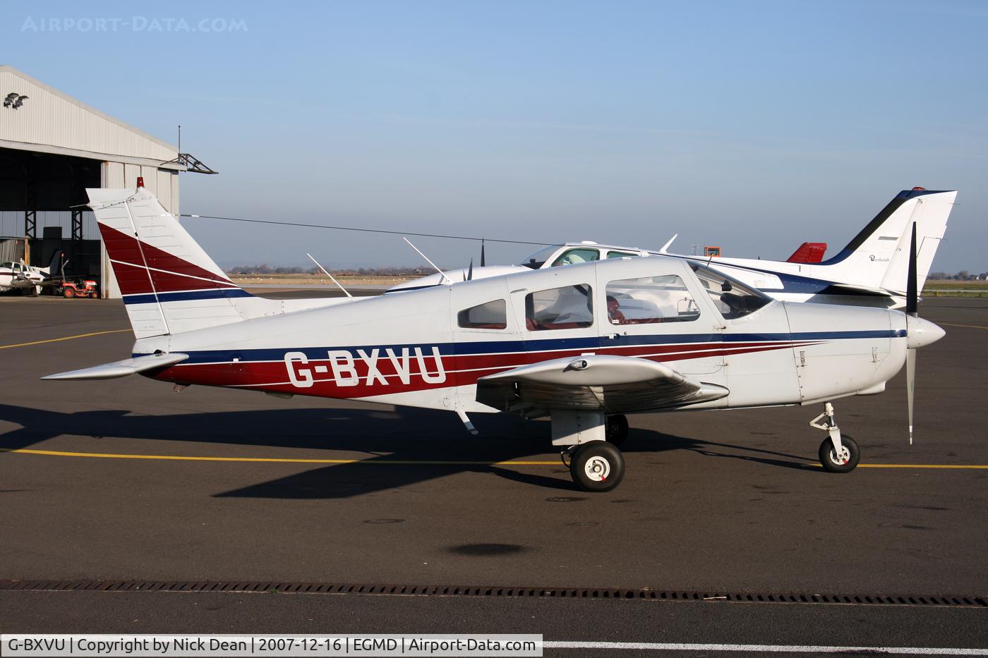 G-BXVU, 1977 Piper PA-28-161 Cherokee Warrior II C/N 28-7816063, -