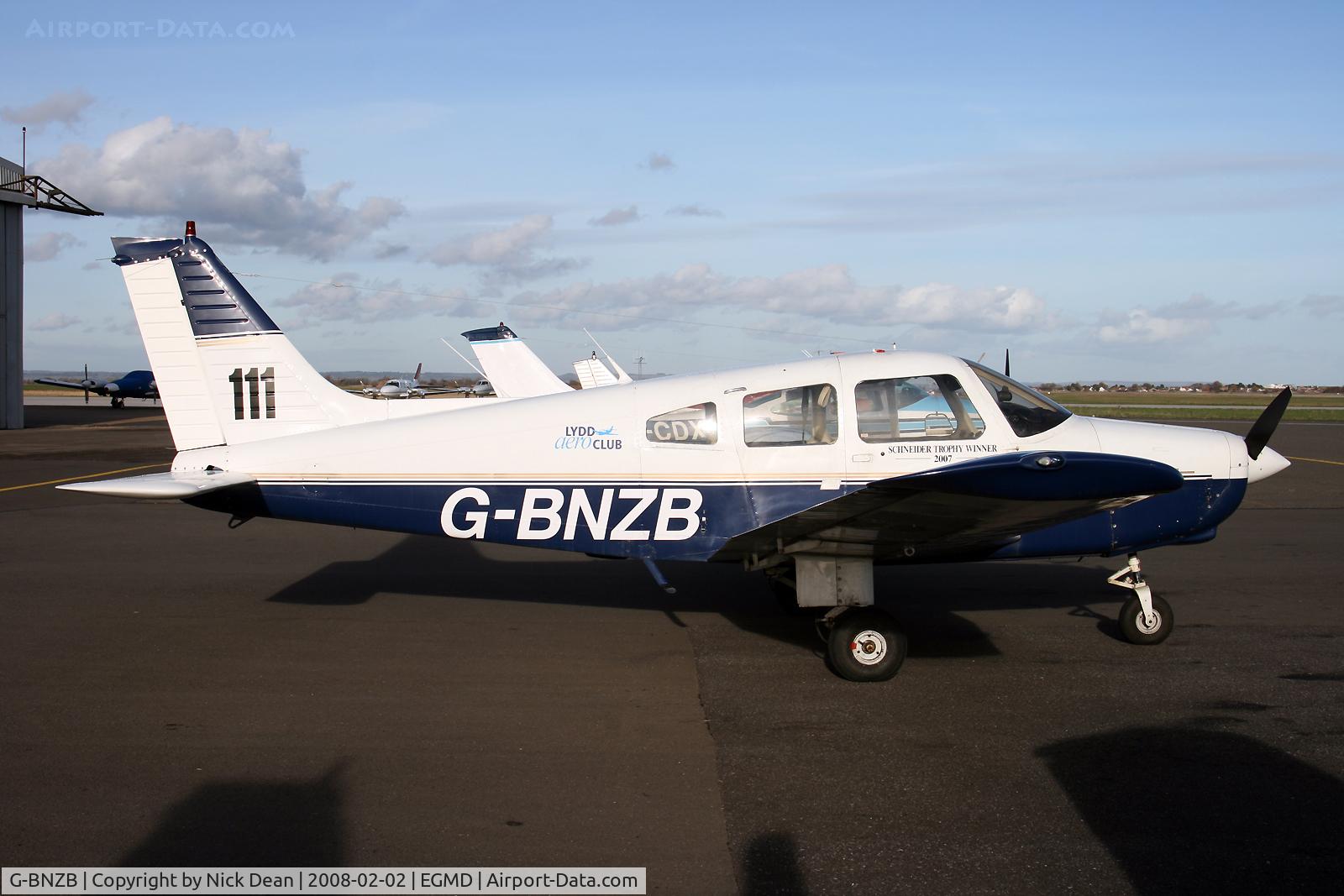 G-BNZB, 1979 Piper PA-28-161 Cherokee Warrior II C/N 28-7916521, /