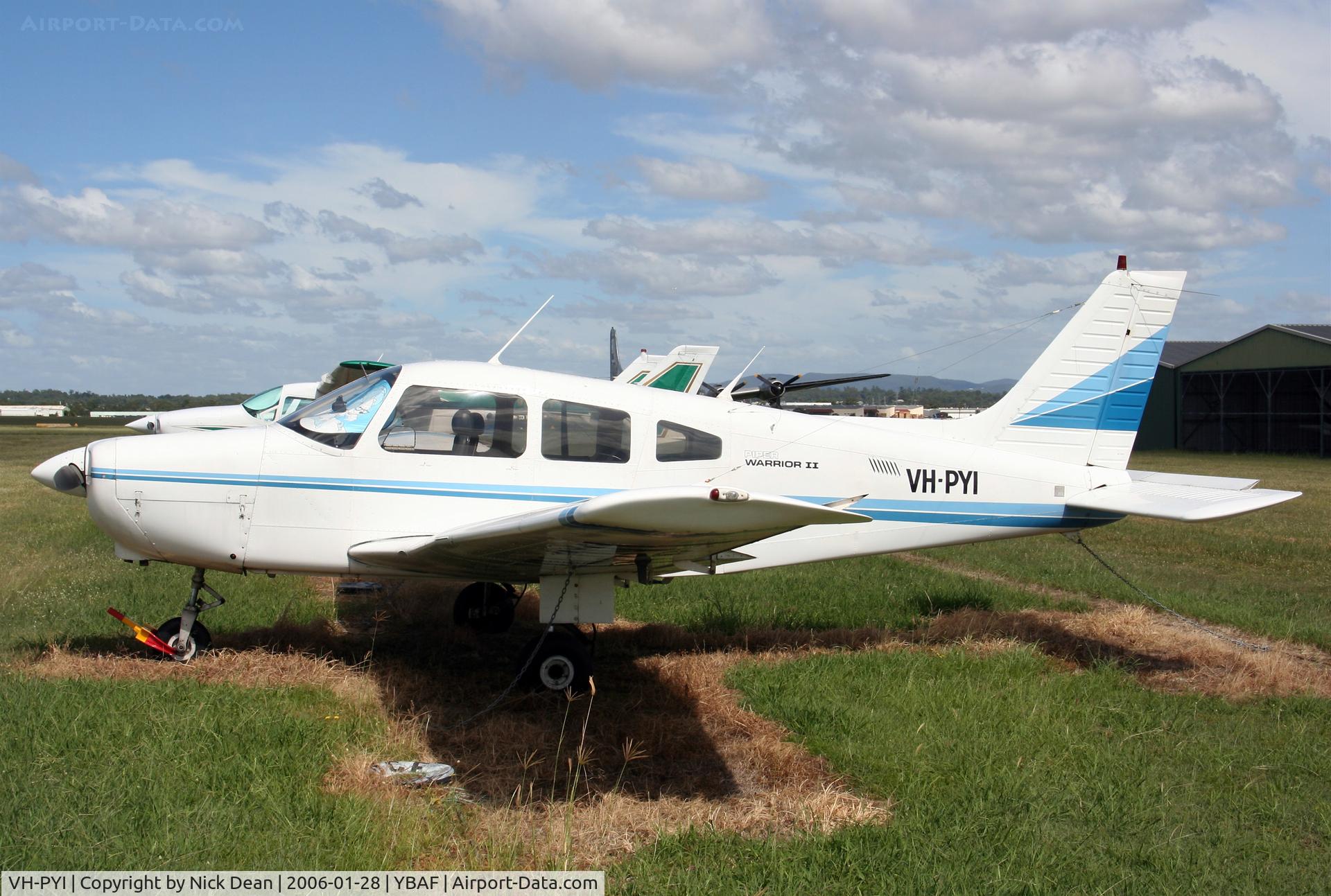 VH-PYI, 1981 Piper PA-28-161 C/N 28-8216088, /