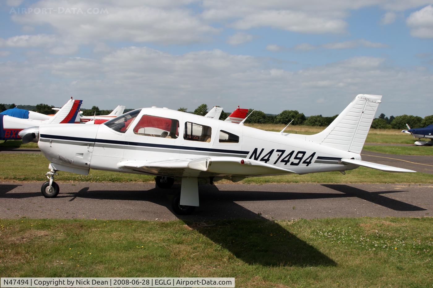 N47494, Piper PA-28R-201 Cherokee Arrow III C/N 28R-7737166, /