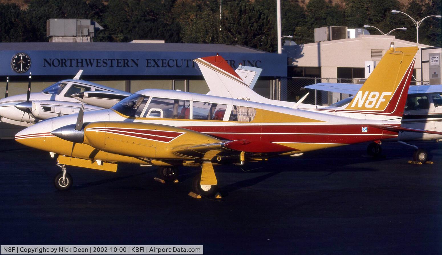 N8F, 1966 Piper PA-30-160 Twin Comanche Twin Comanche C/N 30-1312, Beautiful scheme!!