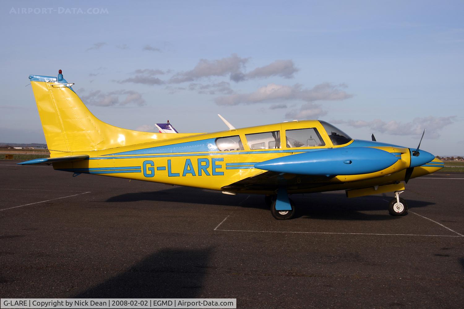 G-LARE, 1970 Piper PA-39 Twin Comanche C/R C/N 39-16, Great scheme