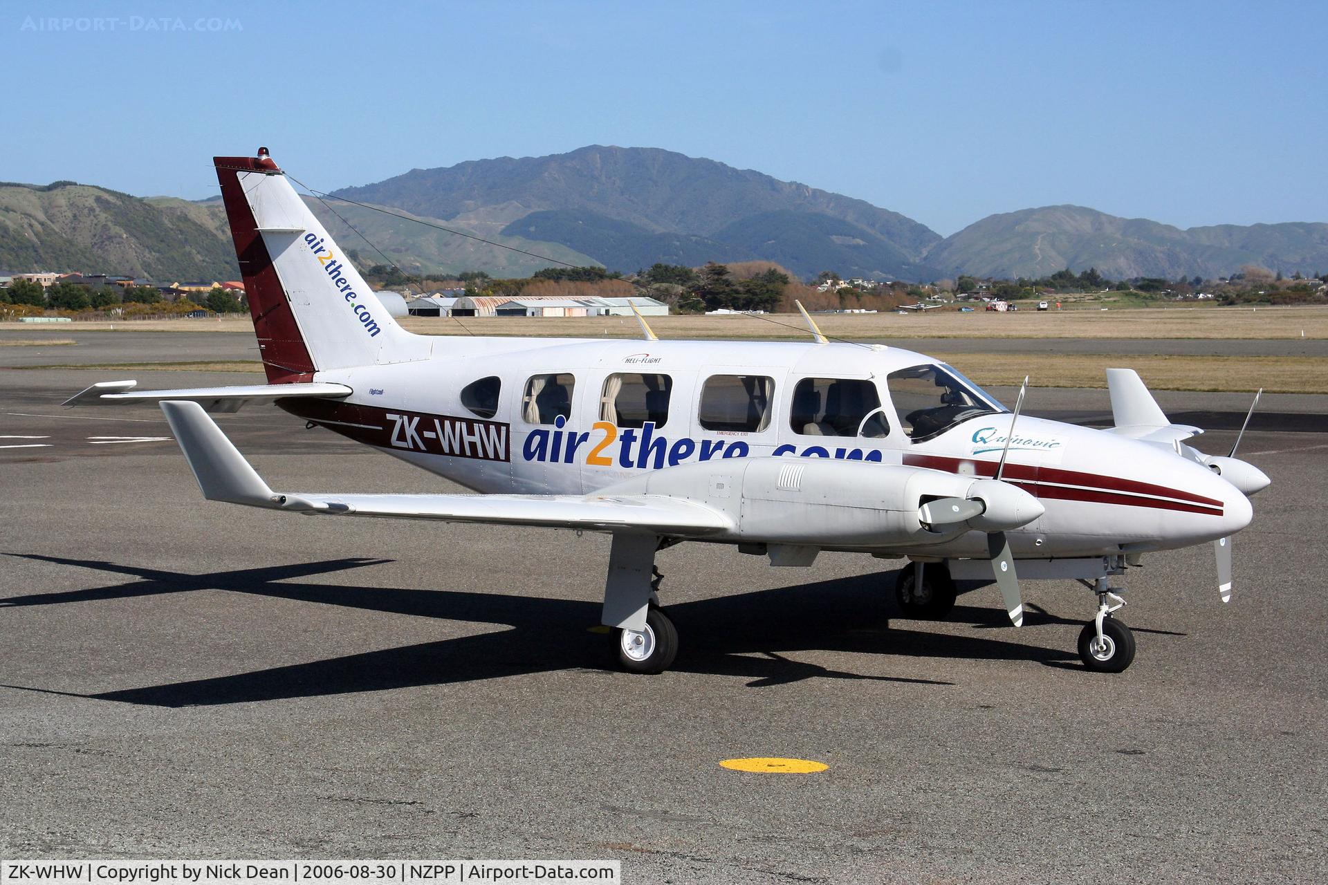 ZK-WHW, 1969 Piper PA-31 Navajo C/N 31-437, /