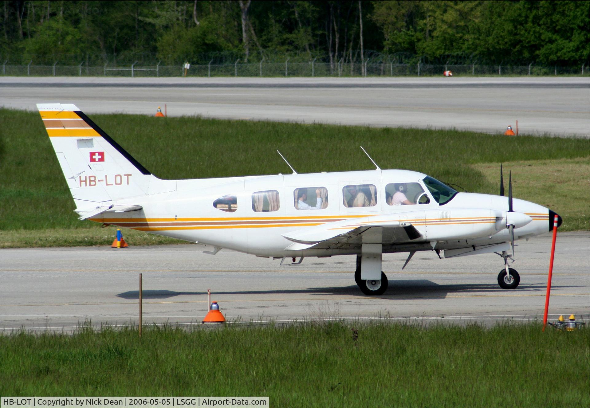 HB-LOT, 1974 Piper PA-31-310 Navajo C/N 31-7400981, /