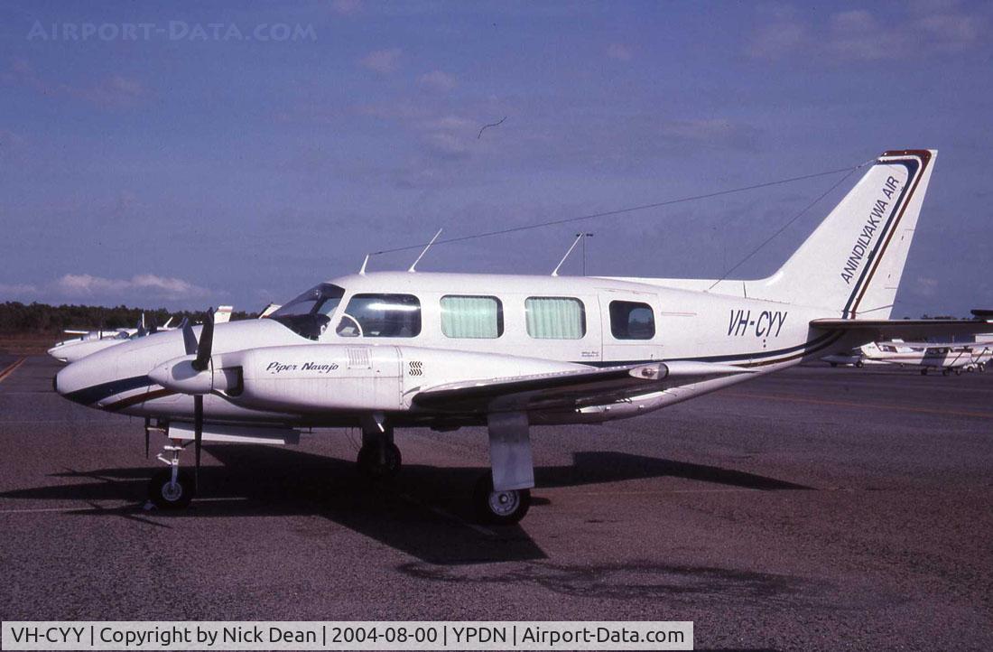VH-CYY, 1974 Piper PA-31-310 Turbo Navajo Navajo C/N 31-7401241, Scanned from a slide