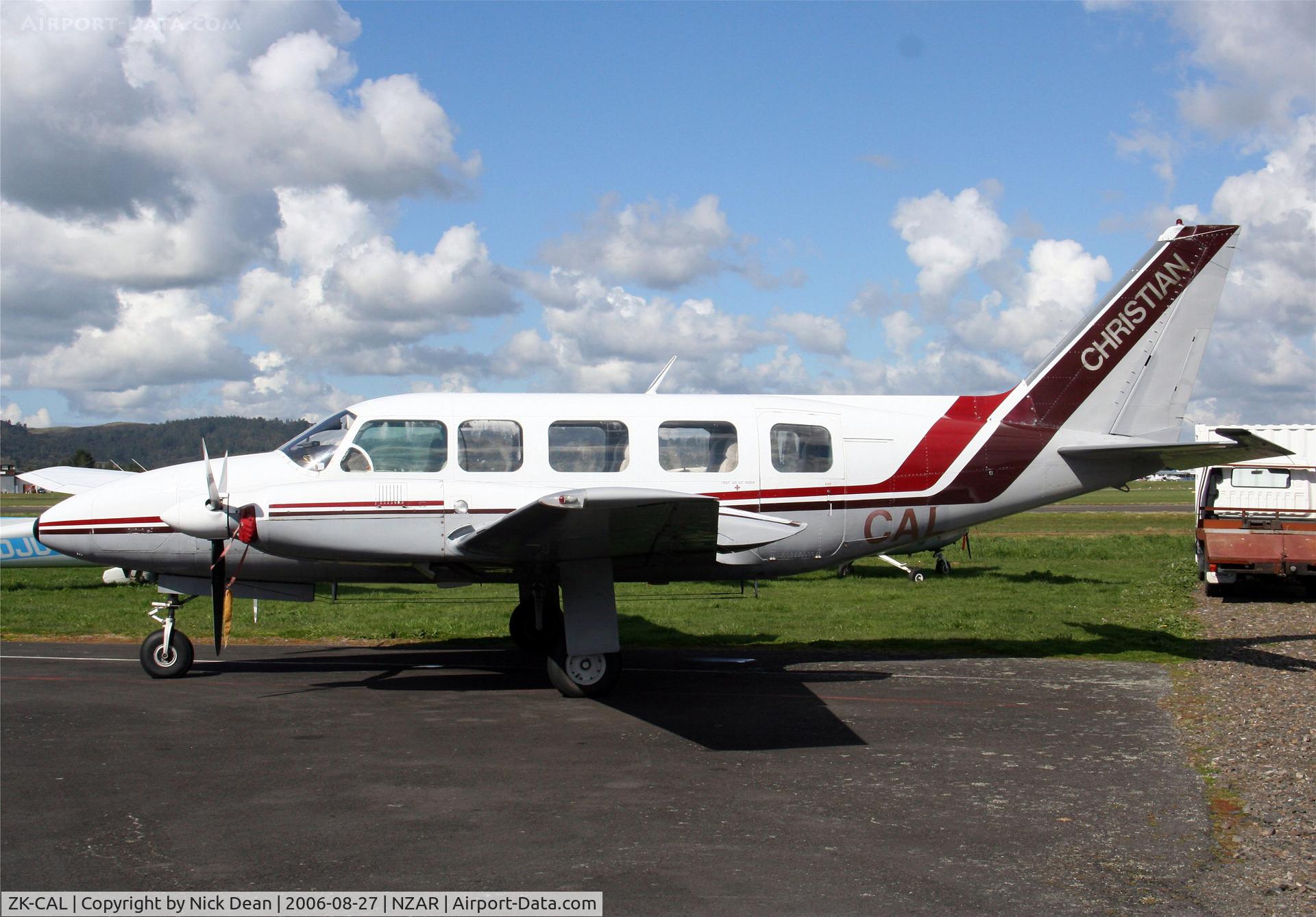 ZK-CAL, Piper PA-31-350 Chieftain C/N 31-7405241, Christian Aviation...top notch very nice people