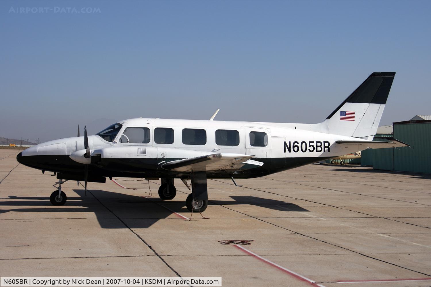N605BR, 1974 Piper PA-31-350 Chieftain C/N 31-7405244, /