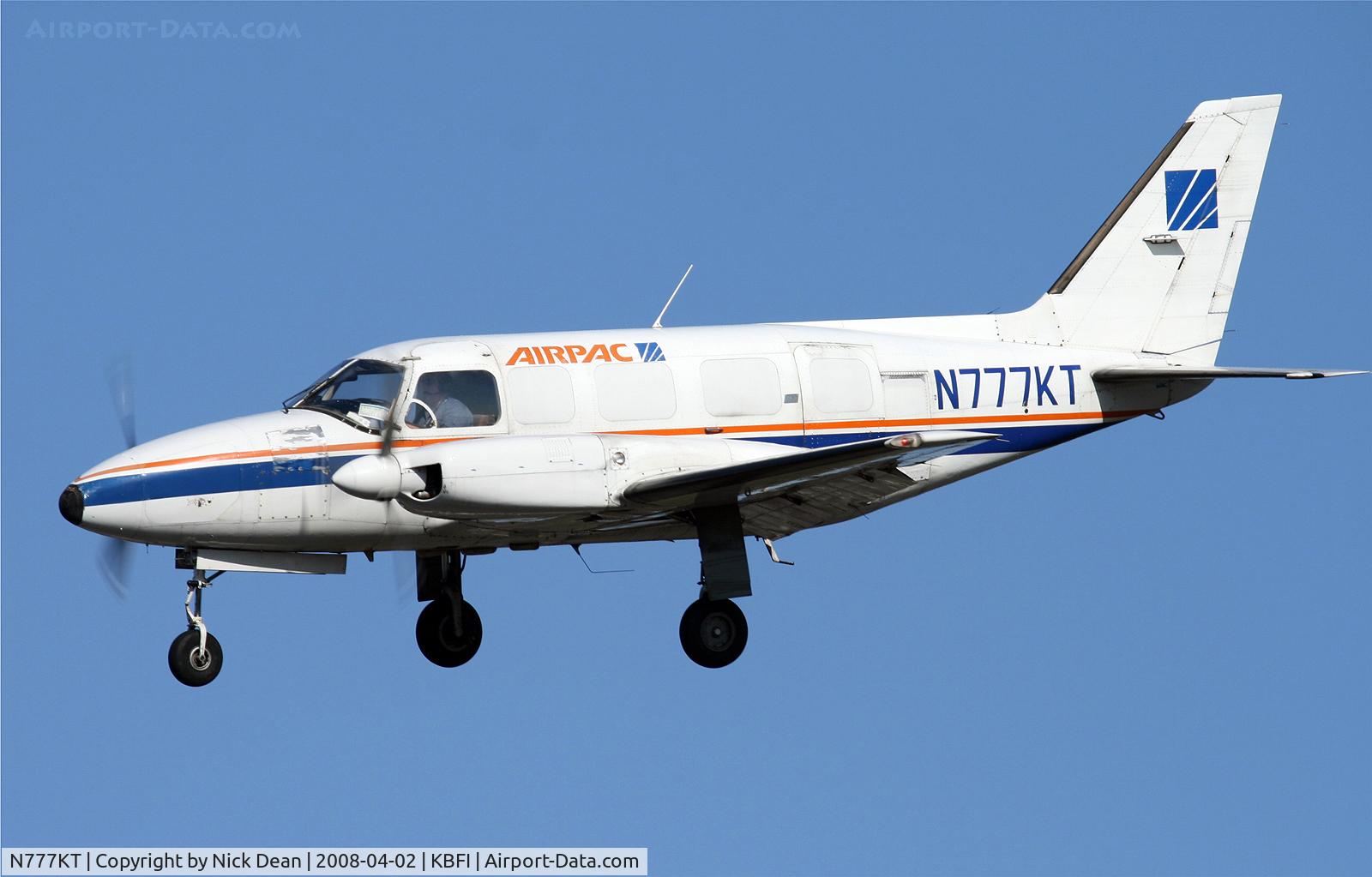 N777KT, 1975 Piper PA-31-350 Chieftain C/N 31-7552053, /