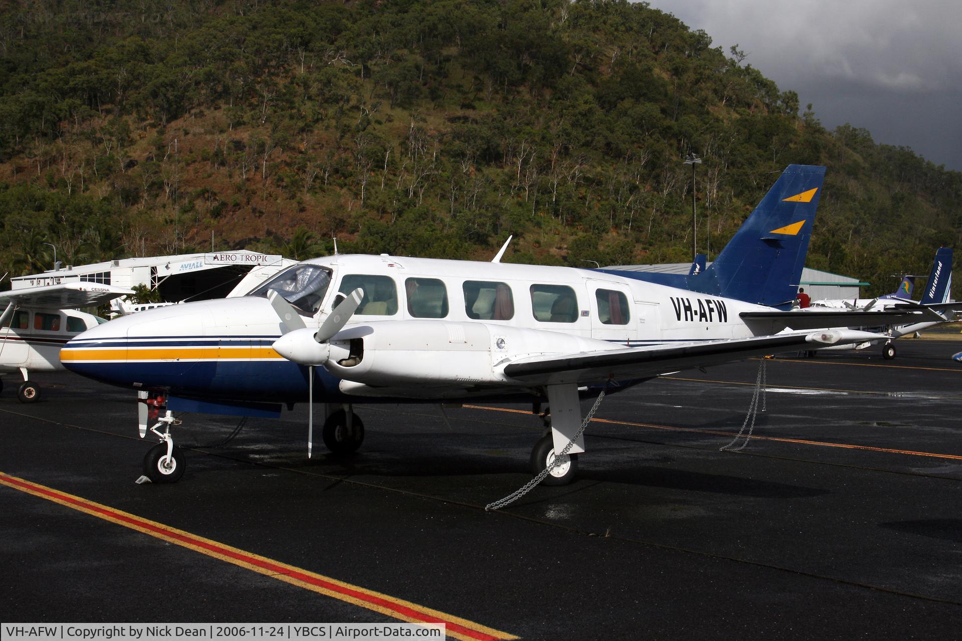 VH-AFW, 1977 Piper PA-31-350 Chieftain C/N 31-7752171, /