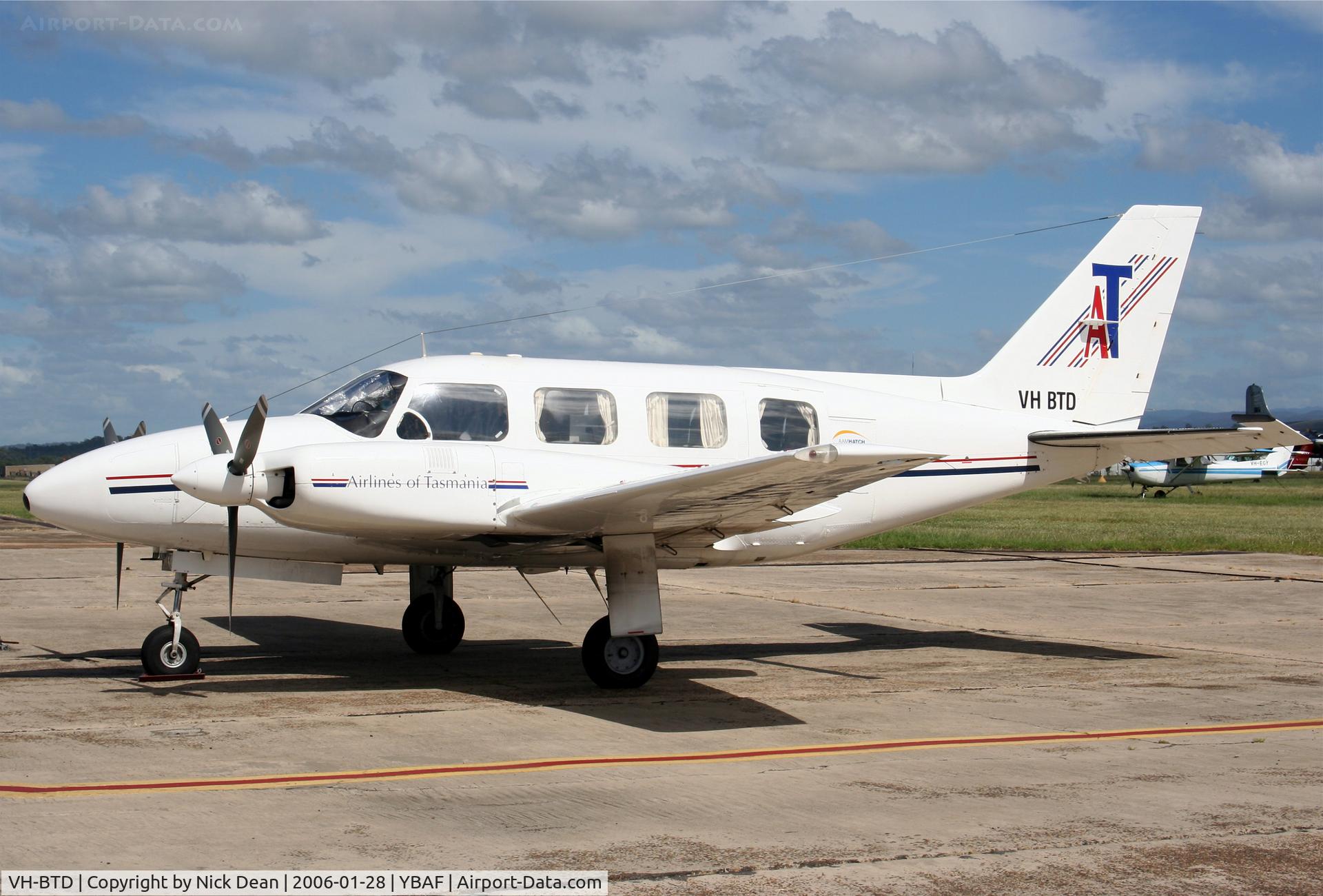 VH-BTD, 1979 Piper PA-31 C/N 31-7912041, /