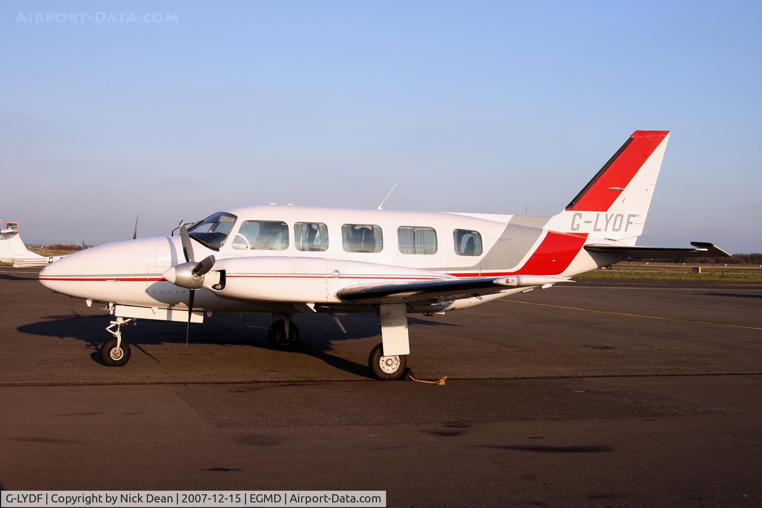 G-LYDF, 1979 Piper PA-31-350 Chieftain C/N 31-7952031, /