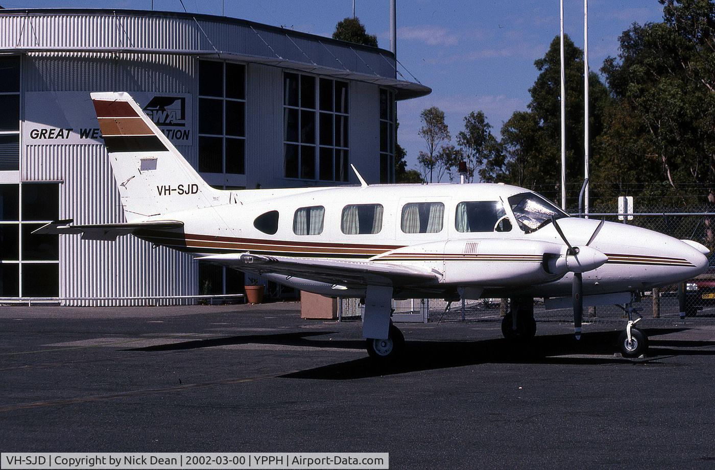 VH-SJD, 1980 Piper PA-31T Cheyenne C/N 31T-8012008, /