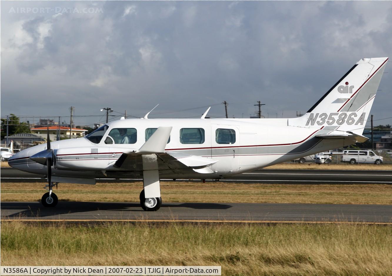 N3586A, 1980 Piper PA-31-325 Navajo C/R C/N 31-8012062, Panther modified