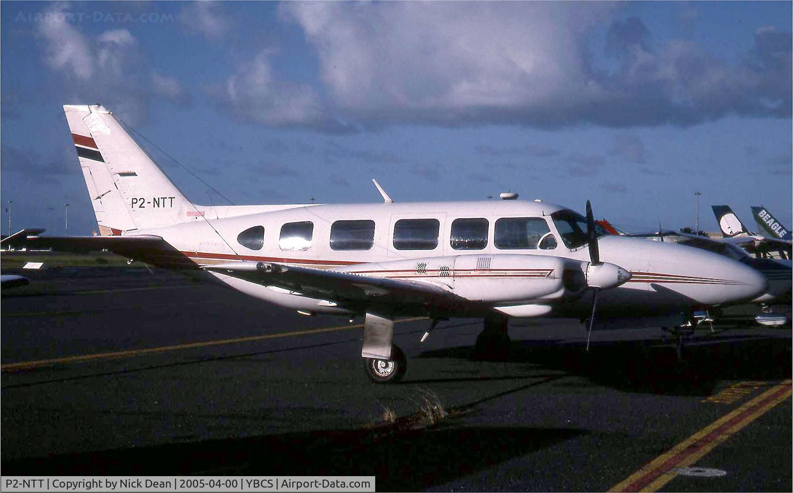 P2-NTT, 1981 Piper PA-31-350 Navajo Chieftain Chieftain C/N 31-8152041, Now registered VH-ODJ