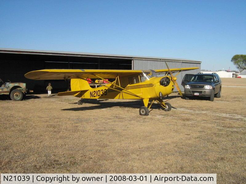 N21039, 1938 Aeronca 65-LA C/N KM-4, 1938 aeronca KM4 65LA