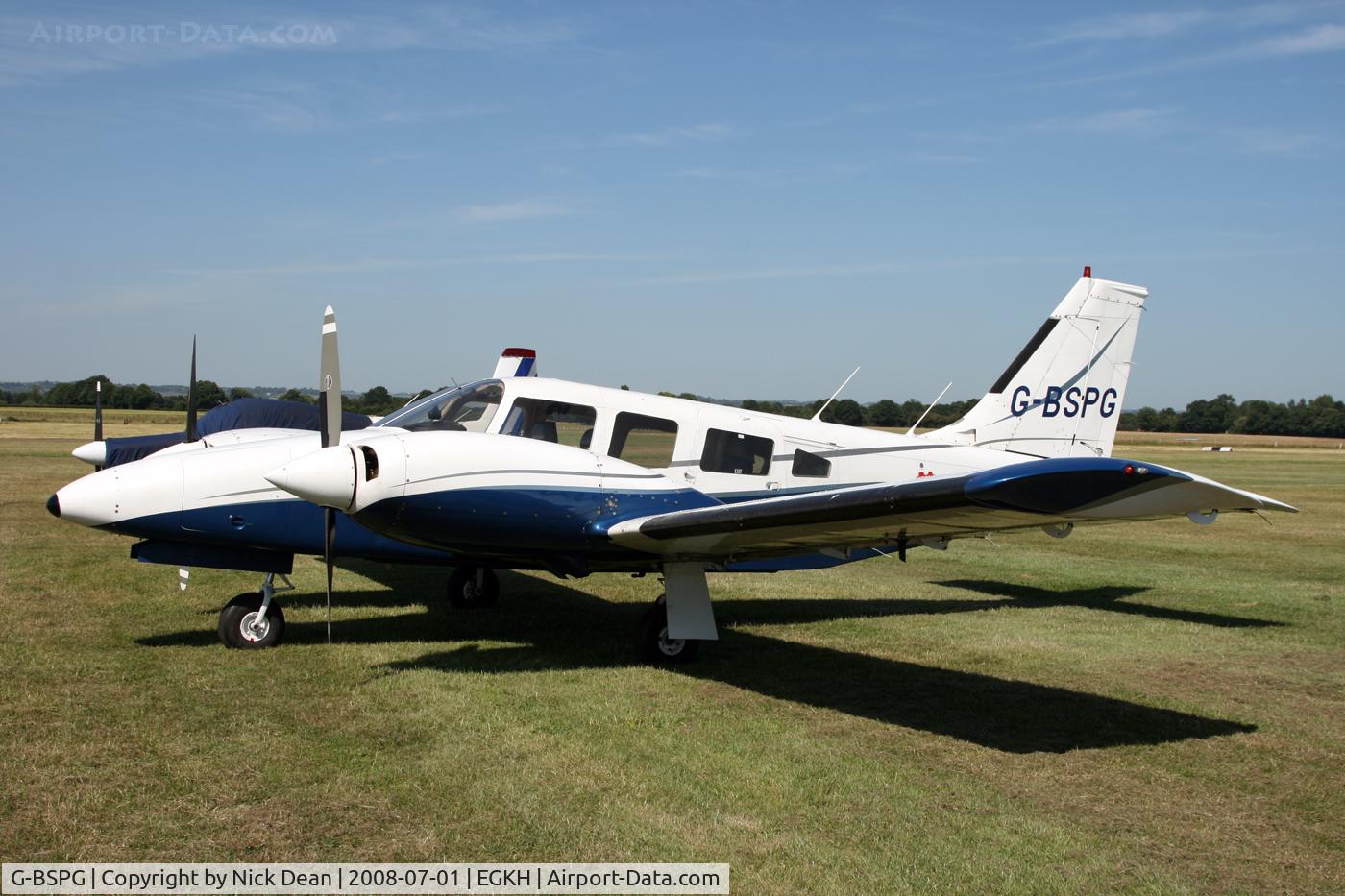 G-BSPG, 1980 Piper PA-34-200T Seneca II C/N 34-8070168, /