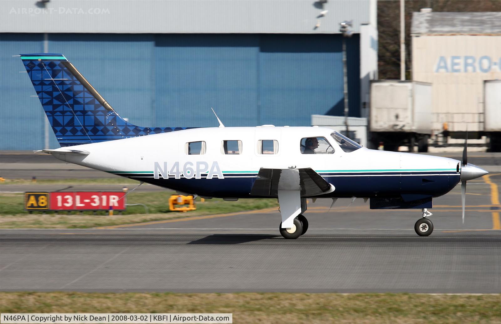 N46PA, 1984 Piper PA-46-310P Malibu Malibu C/N 46-8408060, /