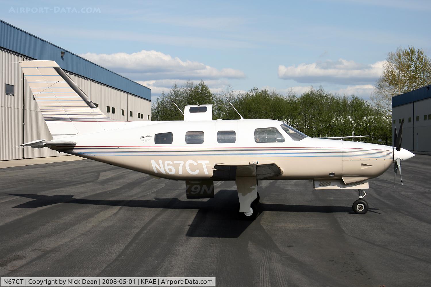 N67CT, 1989 Piper PA-46-350P Malibu Mirage C/N 4622062, /