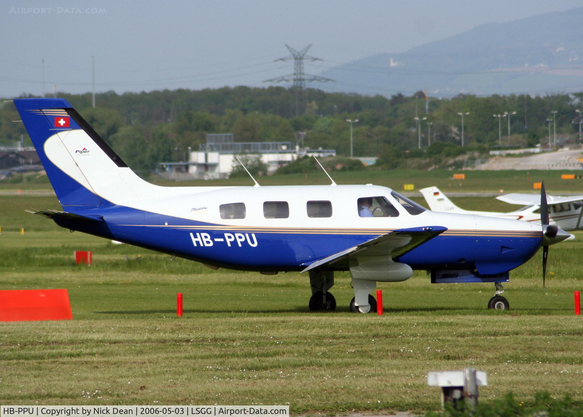 HB-PPU, 1999 Piper PA-46-350P Malibu Mirage C/N 4636227, /