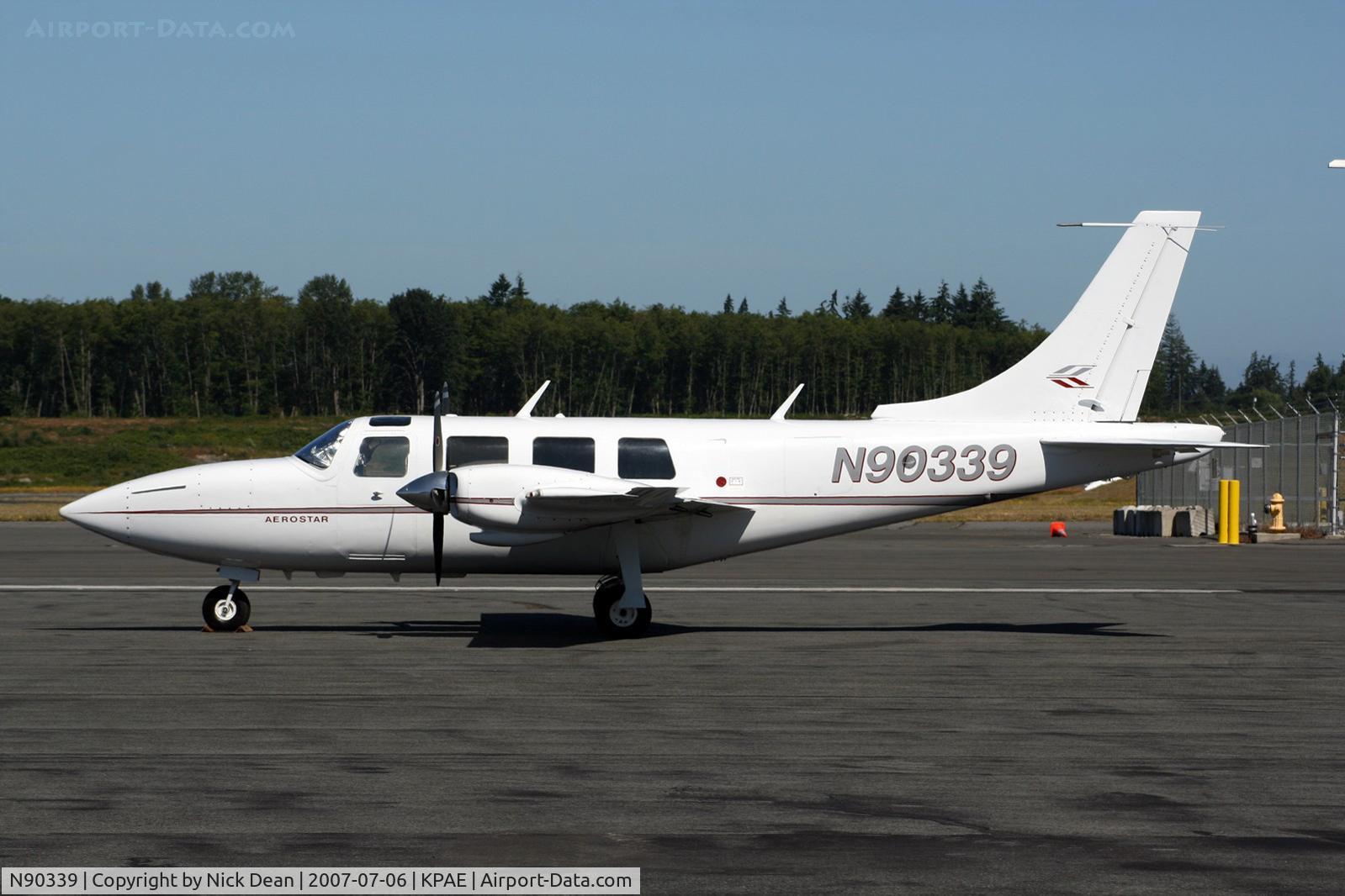 N90339, 1975 Smith Aerostar 601P C/N 61P-0196-015, /
