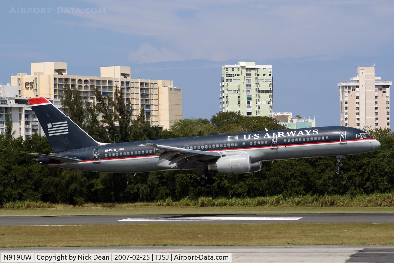 N919UW, 1982 Boeing 757-225 C/N 22198, /