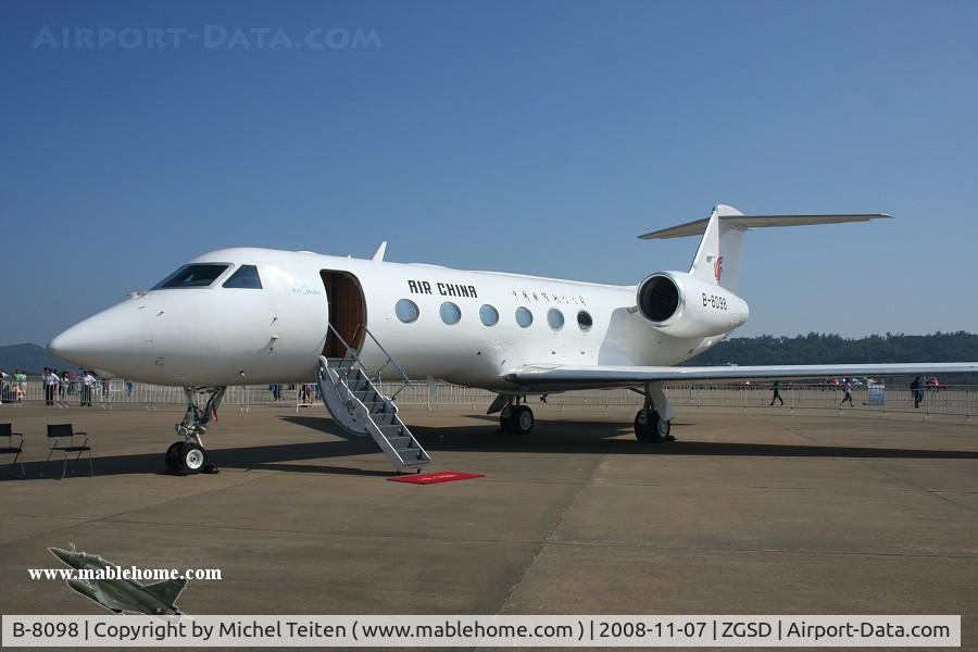 B-8098, 2007 Gulfstream Aerospace GIV-X (G450) C/N 4076, Air China
