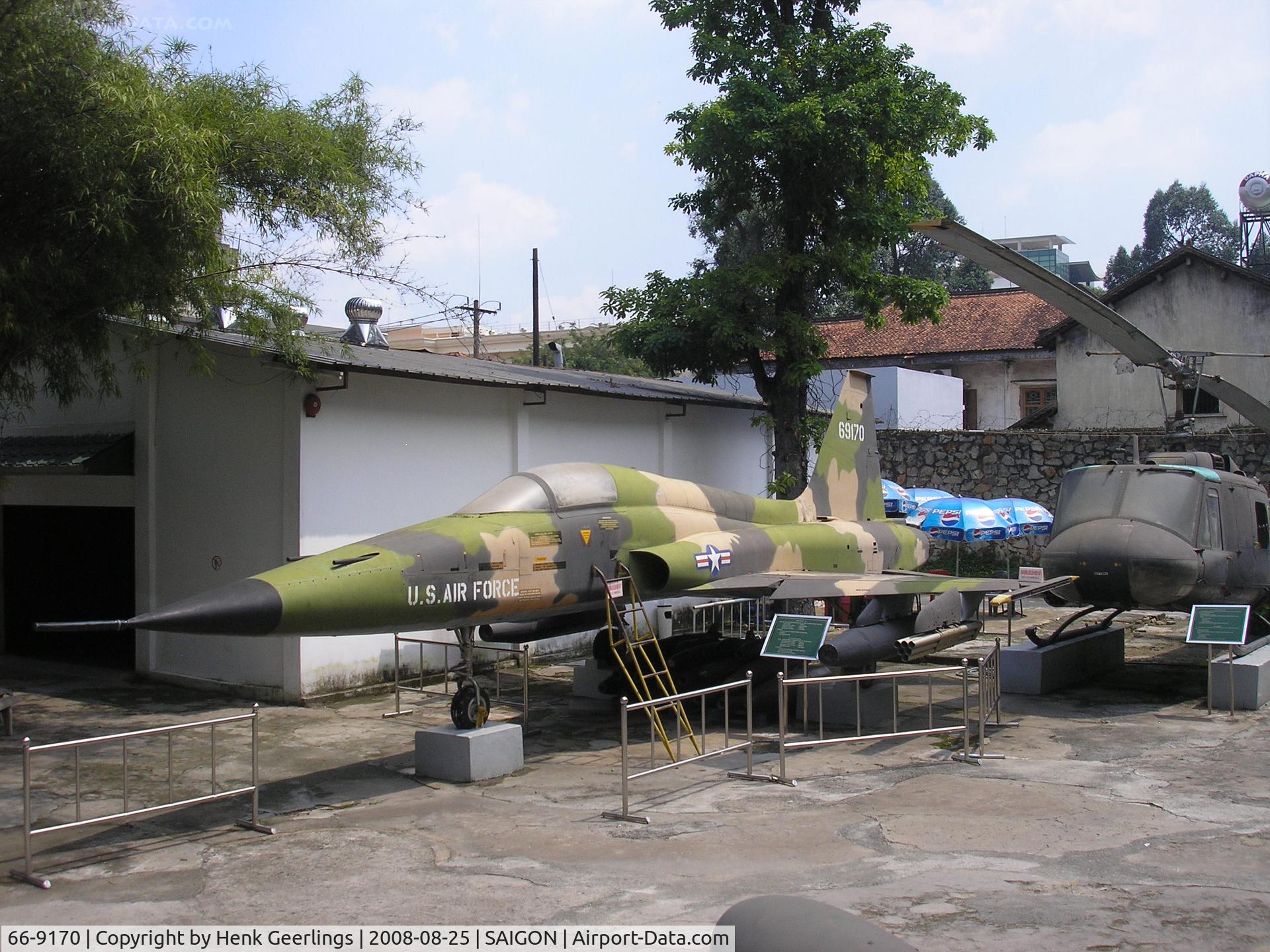 66-9170, Northrop F-5A Freedom Fighter C/N N.6274, Saigon, War Remnants Museum