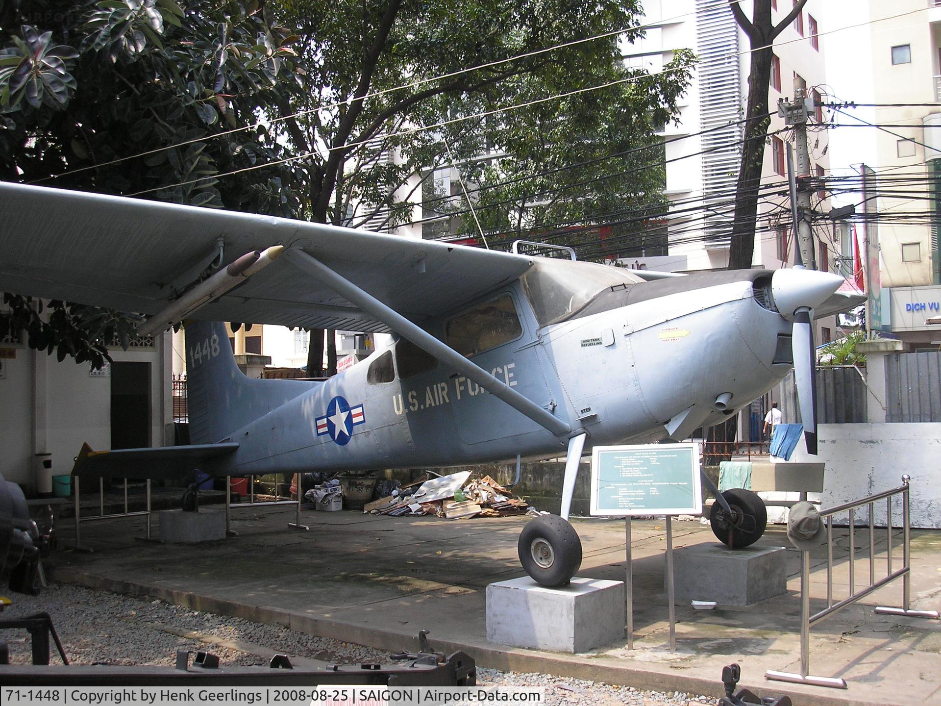 71-1448, Cessna U-17A Skywagon C/N 185-01989, Saigon, War Remnants Museum