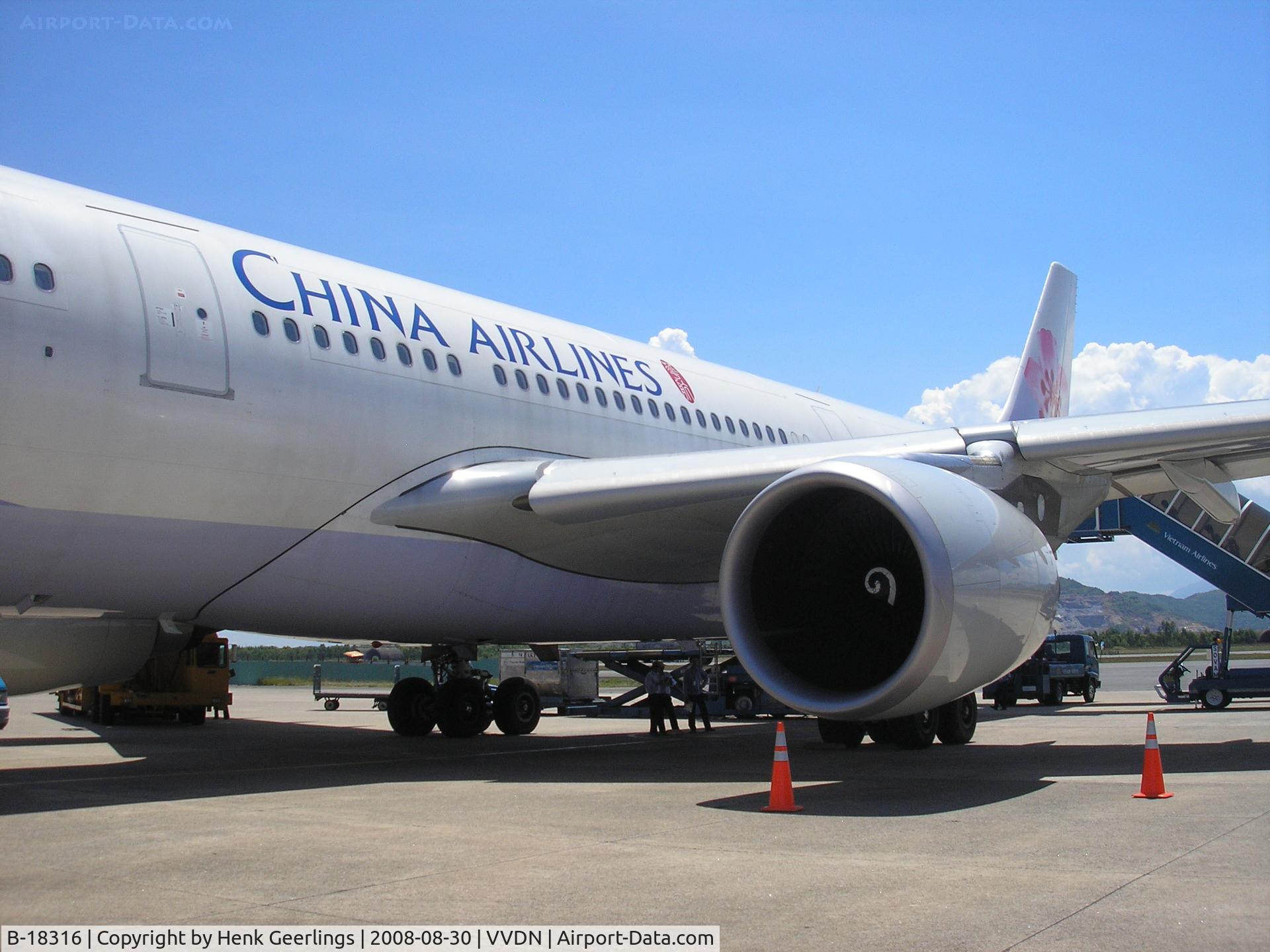 B-18316, 2007 Airbus A330-300 C/N 838, Arrival at Danang by A330-300