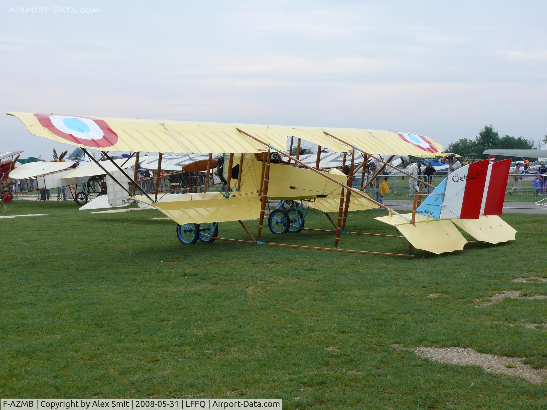 F-AZMB, Caudron G.3 C/N SA-33, Caudron G-III F-AZMB very precious material, that needs to be handled with lot's of tender love and care