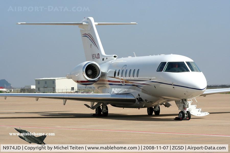 N974JD, 2008 Hawker Beechcraft 4000 C/N RC-11, Airshow China 2008