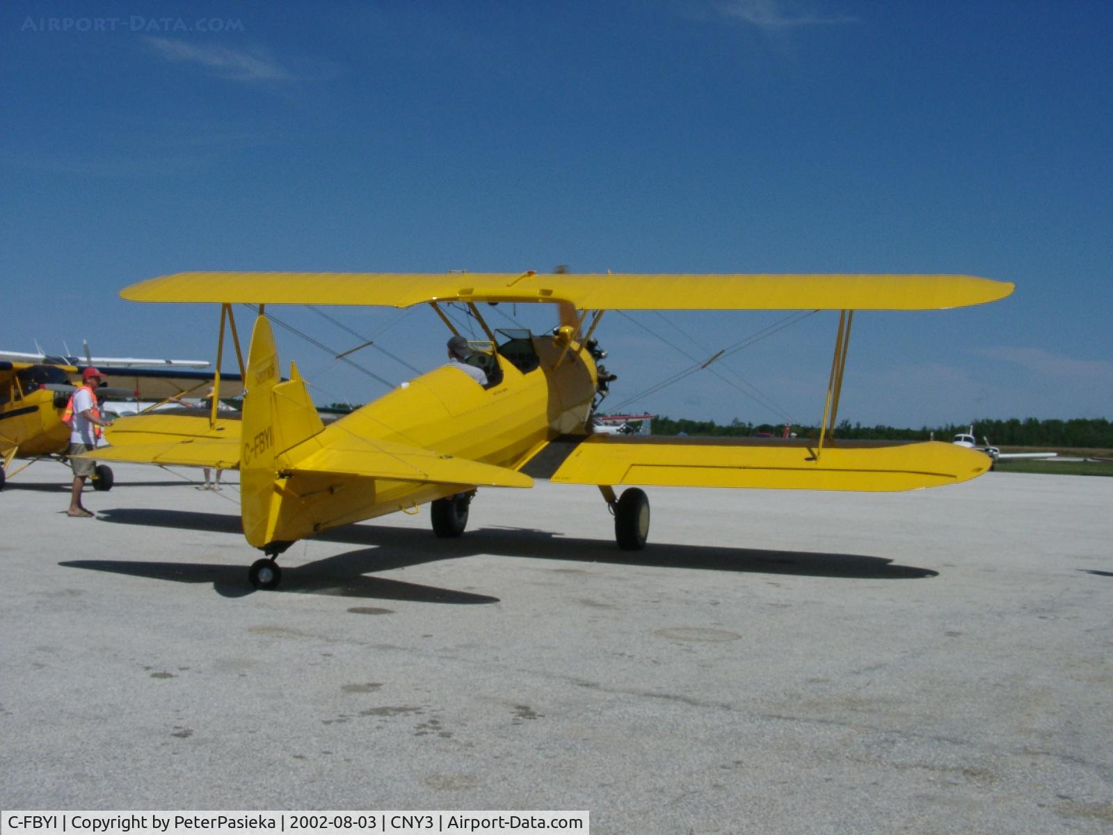 C-FBYI, 1941 Boeing A75N1 C/N 75-2779, @ Collingwood Airport, Ontario Canada