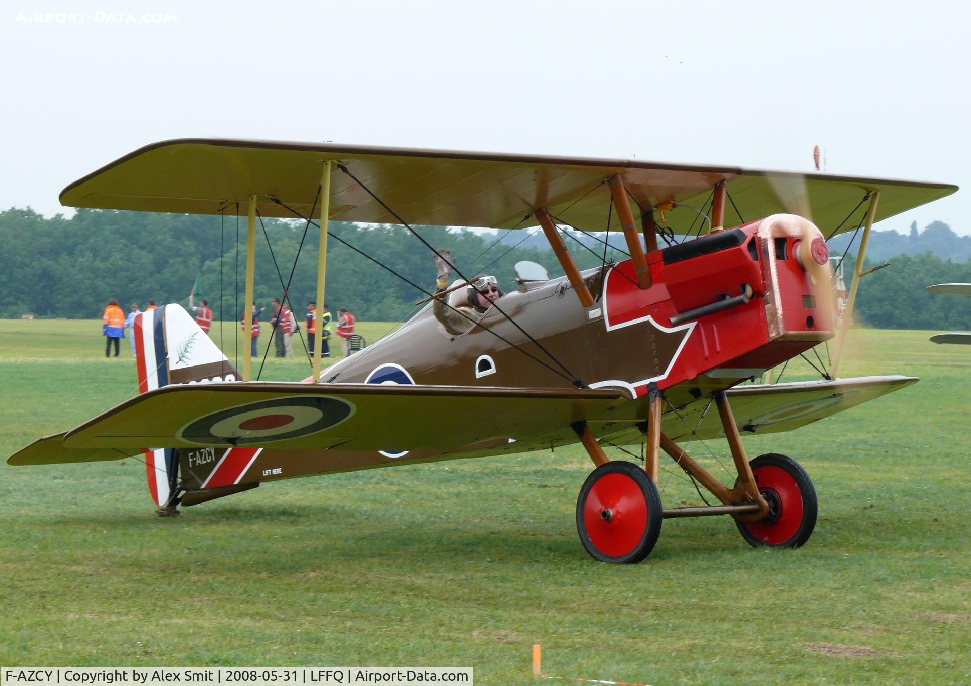 F-AZCY, Royal Aircraft Factory SE-5A Replica C/N 03, Royal Aircraft Factory SE-5A F-AZCY painted as Royal Air Force A8898