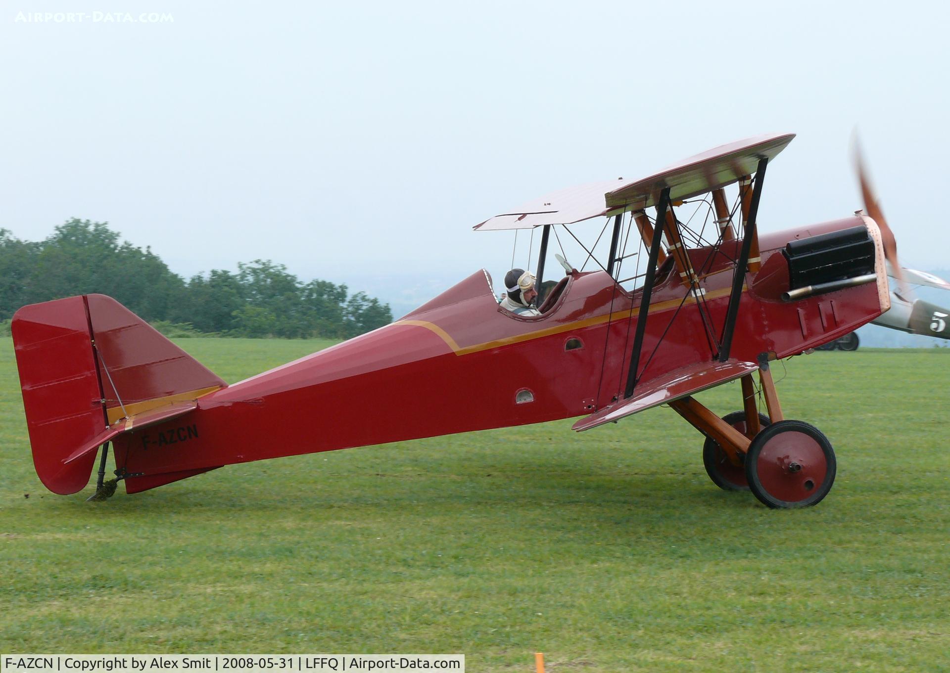 F-AZCN, Royal Aircraft Factory SE-5A Replica C/N 02, Royal Aircraft Factory SE-5 in new colors and with an extra seat