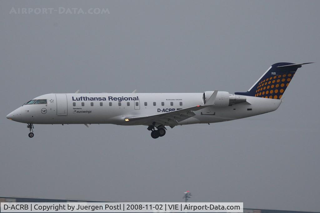 D-ACRB, 2001 Canadair CRJ-200ER (CL-600-2B19) C/N 7570, CRJ200