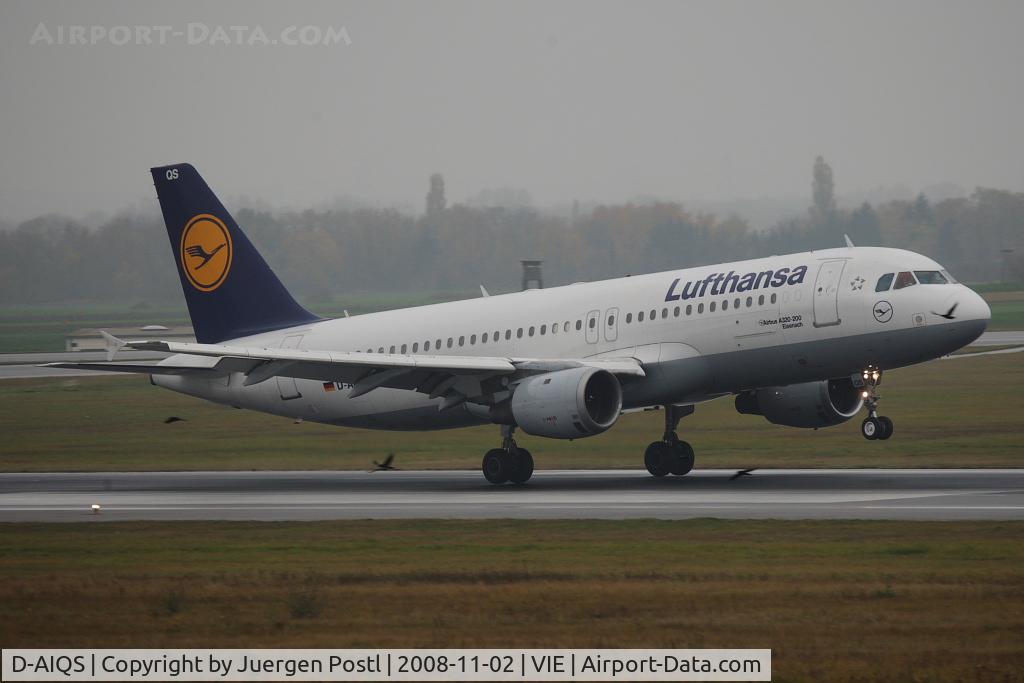 D-AIQS, 1993 Airbus A320-211 C/N 401, Airbus A320-211