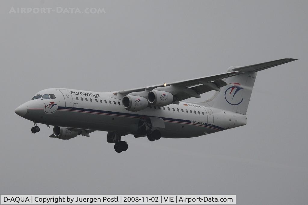 D-AQUA, 1988 British Aerospace BAe.146-300A C/N E3118, AVRO BAe 146-300