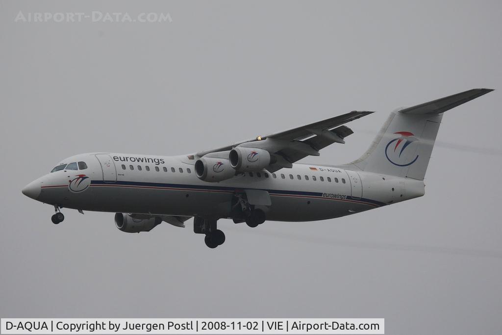 D-AQUA, 1988 British Aerospace BAe.146-300A C/N E3118, AVRO BAe 146-300