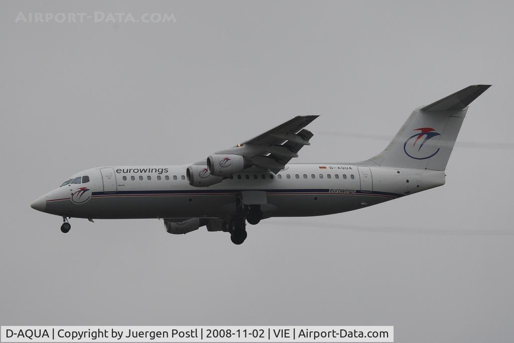 D-AQUA, 1988 British Aerospace BAe.146-300A C/N E3118, AVRO BAe 146-300