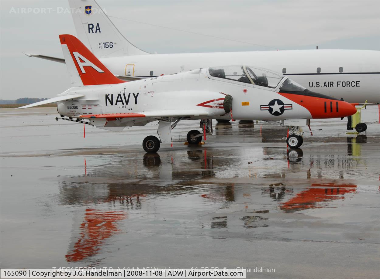 165090, McDonnell Douglas T-45C Goshawk C/N C011, T-45C165090 at NAF Washington starboard view