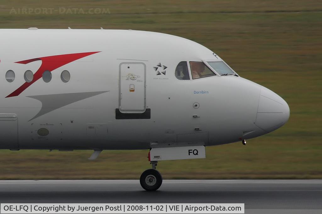 OE-LFQ, 1996 Fokker 70 (F-28-0070) C/N 11568, Fokker70
