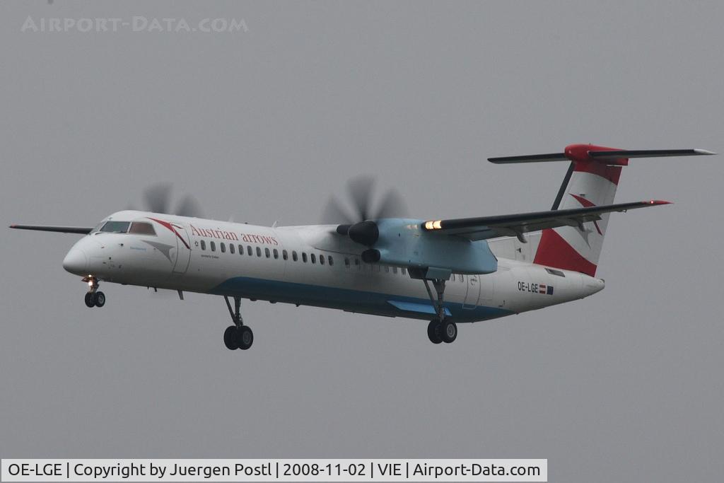 OE-LGE, 2001 De Havilland Canada DHC-8-402Q Dash 8 C/N 4042, Bombardier Inc. DHC-8-402