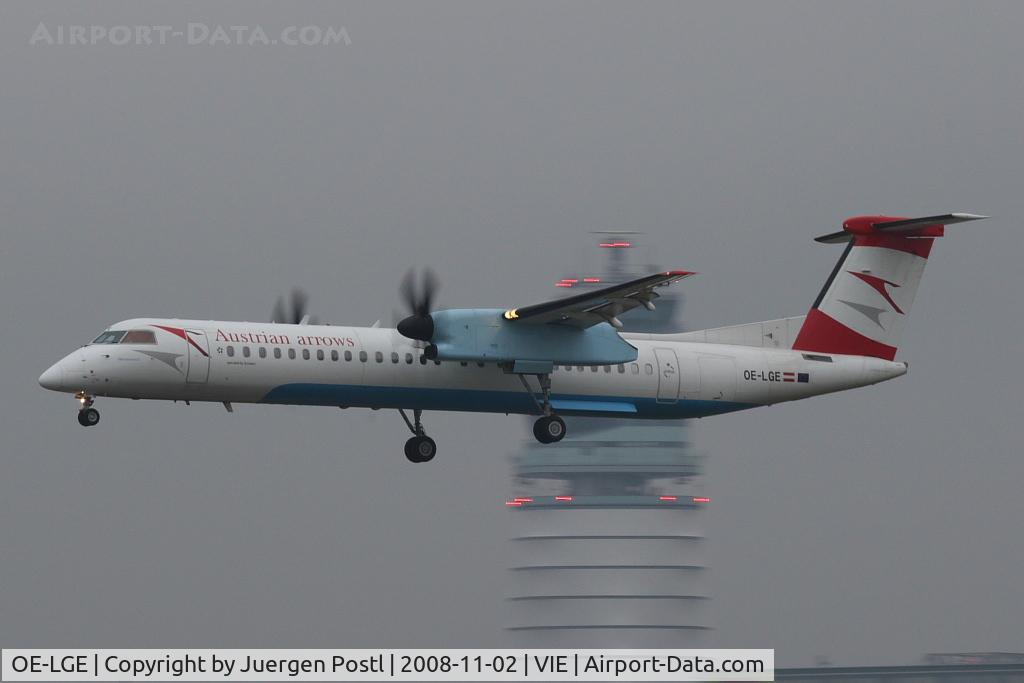 OE-LGE, 2001 De Havilland Canada DHC-8-402Q Dash 8 C/N 4042, Bombardier Inc. DHC-8-402