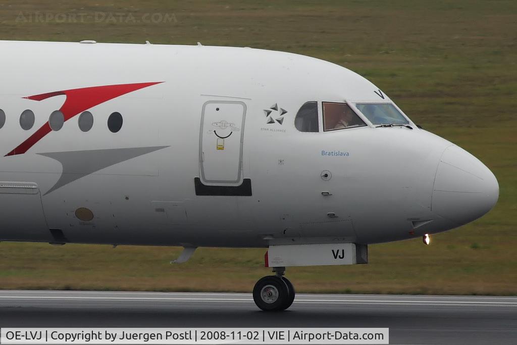 OE-LVJ, 1991 Fokker 100 (F-28-0100) C/N 11359, Fokker 100